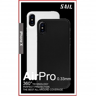 Sail AirPro 0.33mm Dual 雞蛋殼 for iPhone X (一盒兩個)